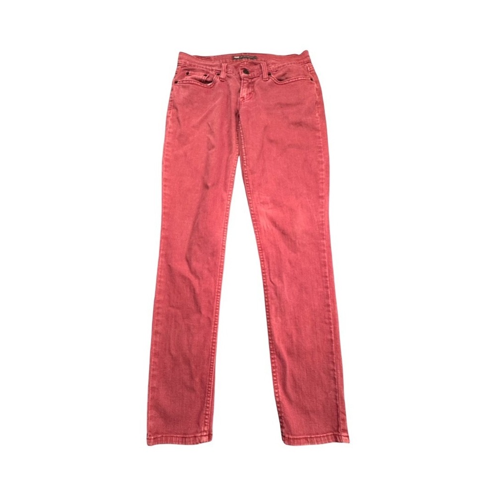 Levi's Jeans Womens 7M Red 524 Too Superlow Slim‎ Fit Stretch Denim Pants